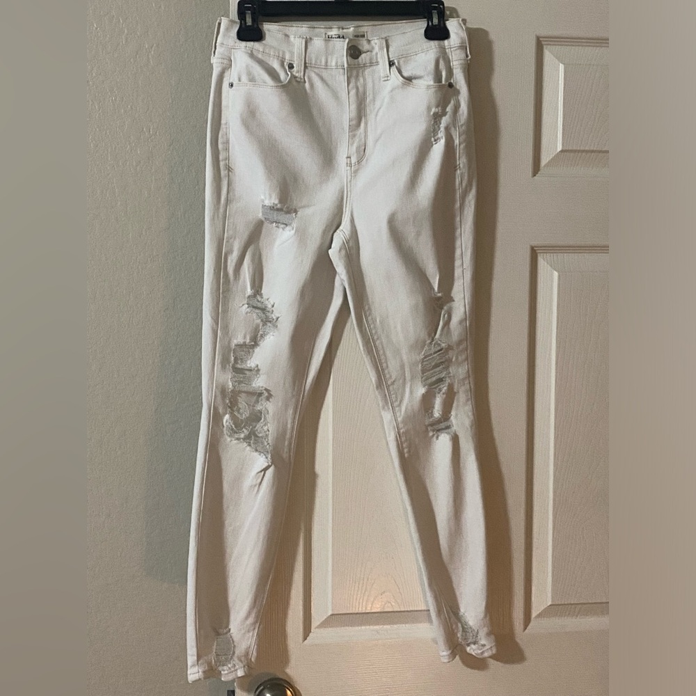 Girls high-rise ankle jeggings